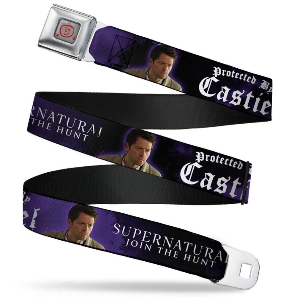 Supernatural Protected by Castiel Seatbelt Belt